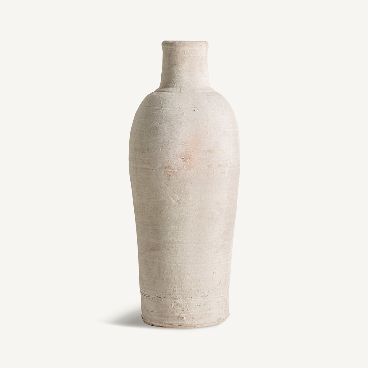Jarrón Klam — Arcilla beige