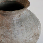 Jarrón Krisse — Terracota gris envejecido