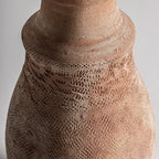 Jarrón Plake — Terracota marrón claro