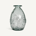 Jarrón Sumaya — Vidrio reciclado transparente