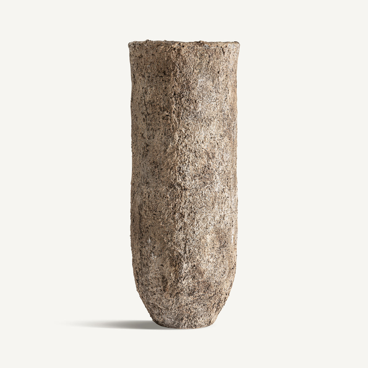 Jarrón Vezto — Terracota gris envejecido