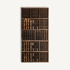 Kashere — Madera recuperada marrón