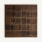Kashere — Madera recuperada marrón natural