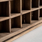 Kashere — Madera recuperada marrón natural