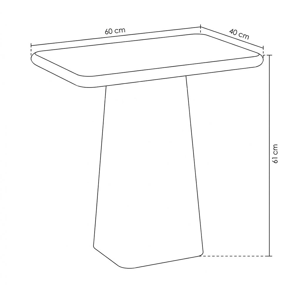 Mesa auxiliar Lacado — vista 8 — MUYUGA