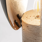 Lámpara de sobremesa Cieux — Mármol beige