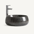 Lavabo Capricornio — Mármol negro brillo