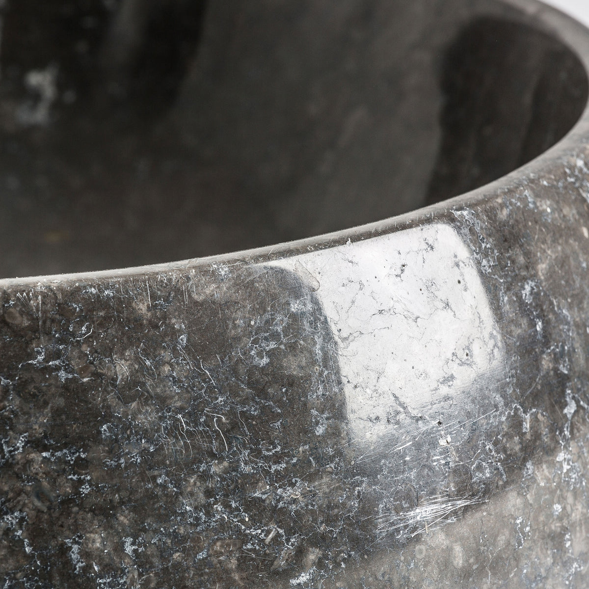 Lavabo Capricornio — Mármol negro brillo