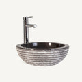 Lavabo Iris — Mármol gris