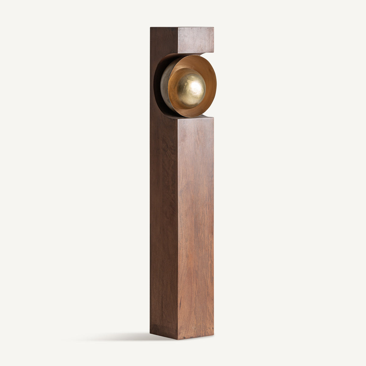 Leia — Madera de mango marrón