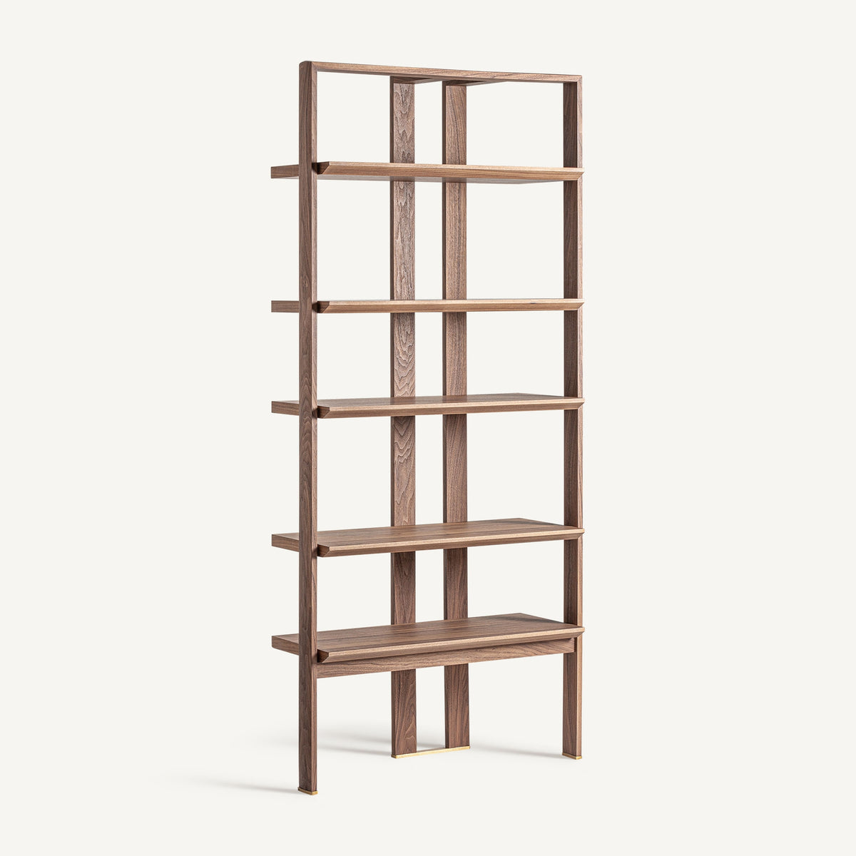 Librería Gifhorn — Madera de olmo marrón