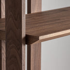 Librería Gifhorn — Madera de olmo marrón