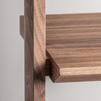 Librería Gifhorn — Madera de olmo marrón