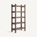 Librería Hambye — Madera de acacia marrón