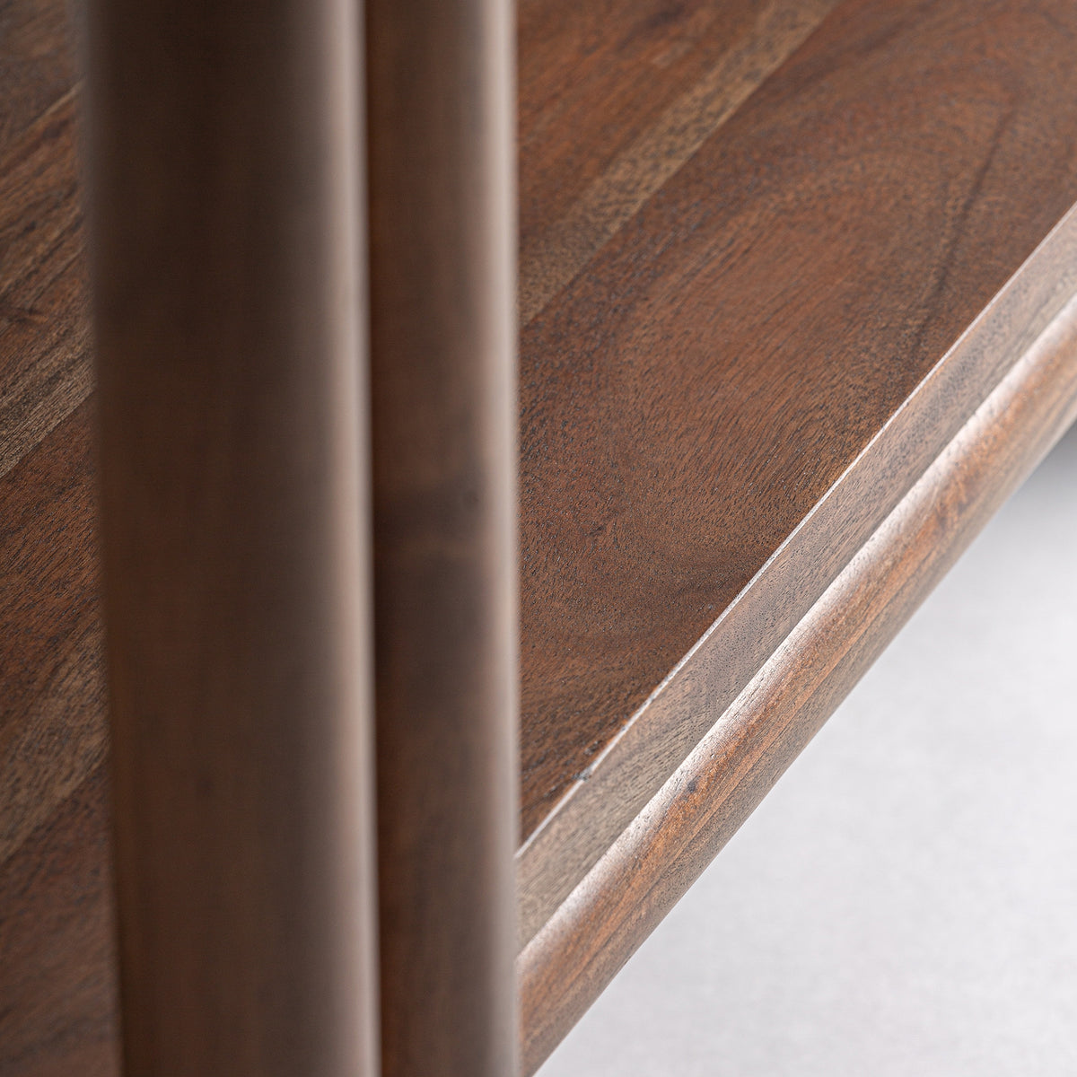 Librería Hambye — Madera de acacia marrón