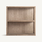 Libreria modular Bern — Madera de pino reciclado marrón
