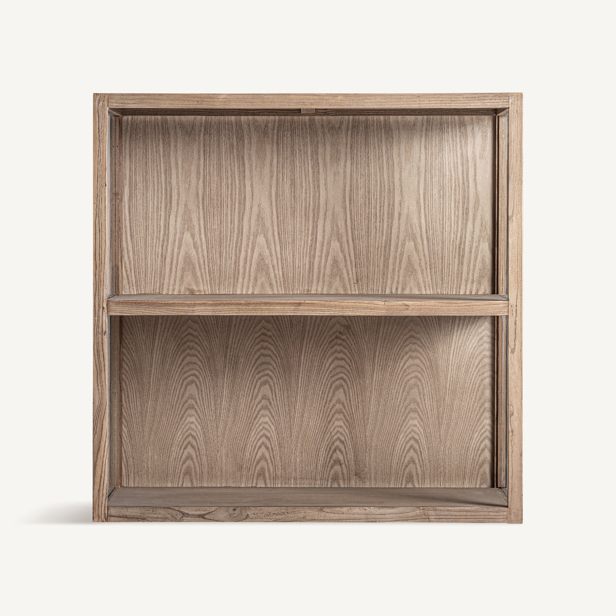 Libreria modular Bern — Madera de pino reciclado marrón