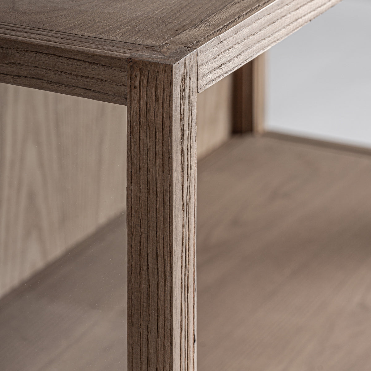 Libreria modular Bern — Madera de pino reciclado marrón