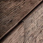 Librería Samsun — Madera recuperada marrón