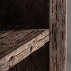 Librería Samsun — Madera recuperada marrón