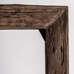 Librería Samsun — Madera recuperada marrón