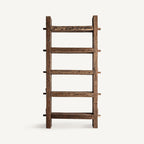 Librería Walding — Madera recuperada marrón