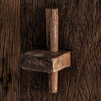 Librería Walding — Madera recuperada marrón