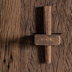 Librería Walding — Madera recuperada marrón