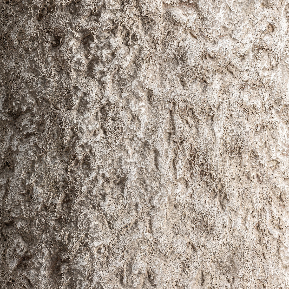 Macetero Brod — Cemento blanco roto