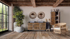 Macetero Gry — Terracota gris