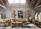 Macetero Gry — Terracota gris