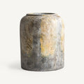 Macetero Gry — Terracota gris