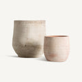Macetero J/2 — Arcilla beige