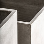 Macetero J/2 — Terracota gris