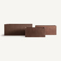 Macetero J/3 — Fibrocemento bronce