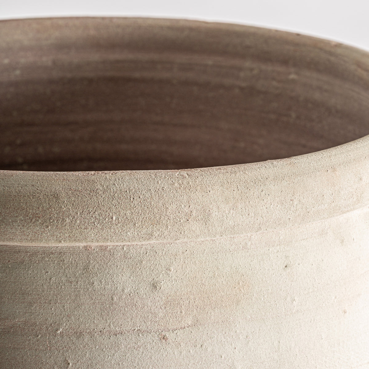 Macetero Klam — Arcilla beige