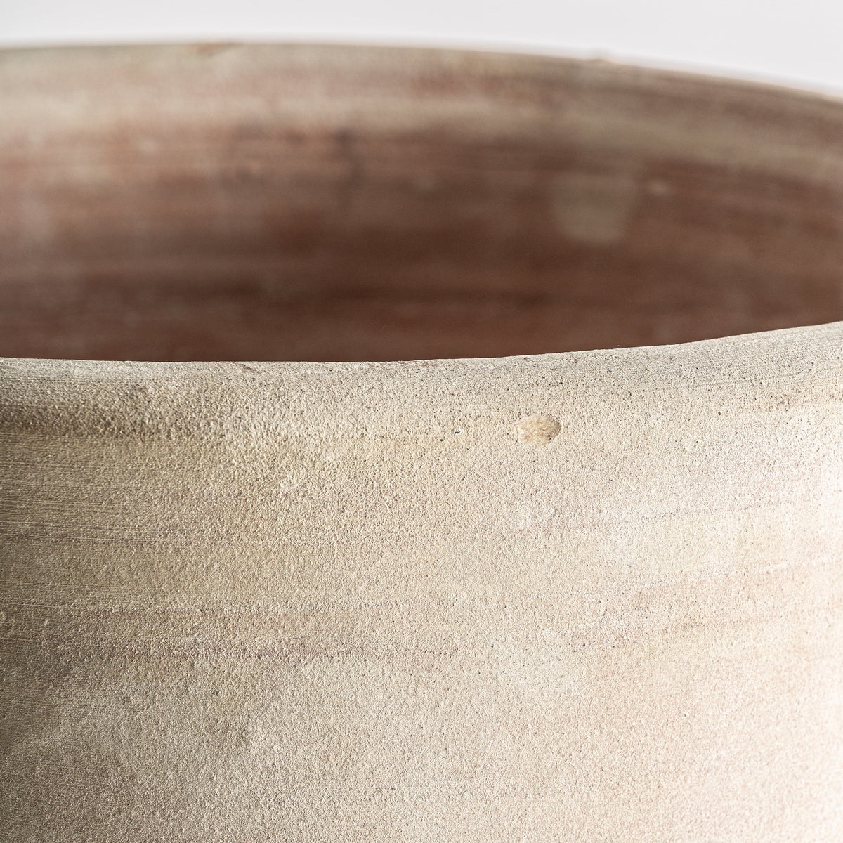 Macetero Klam — Arcilla beige