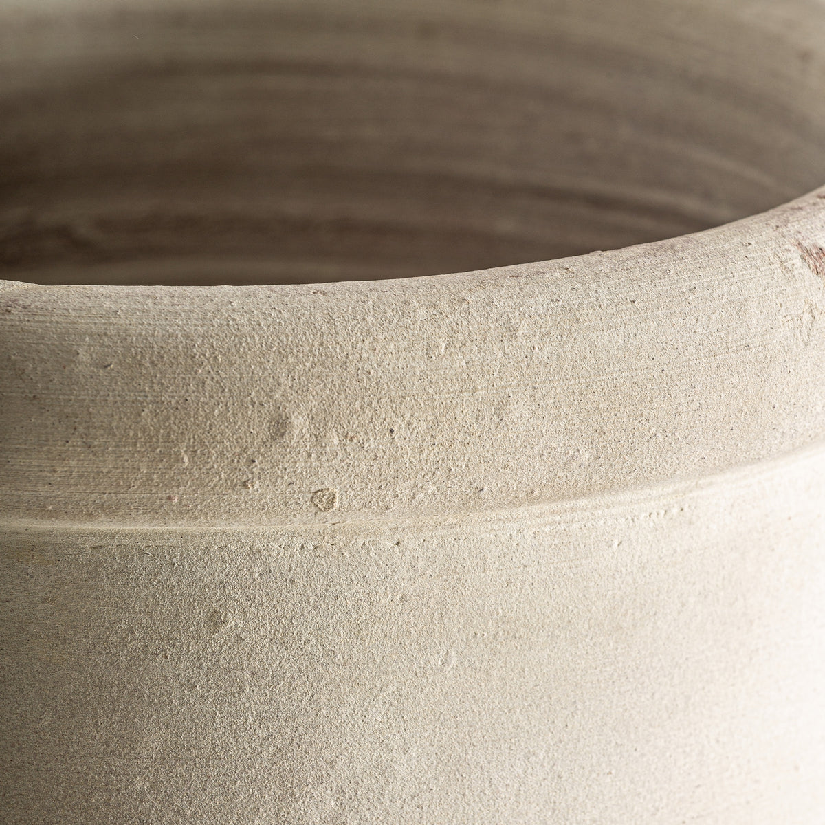 Macetero Klam — Arcilla beige