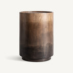 Mesa auxiliar Arneke — Madera de mango marrón