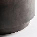 Mesa auxiliar Arneke — Madera de mango marrón