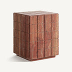 Mesa auxiliar Auxiliar — Travertino terracota
