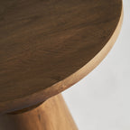 Mesa auxiliar Beaune — Madera de mango marrón