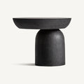 Mesa auxiliar Betroka — Madera suar negro