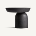 Mesa auxiliar Betroka — Madera suar negro