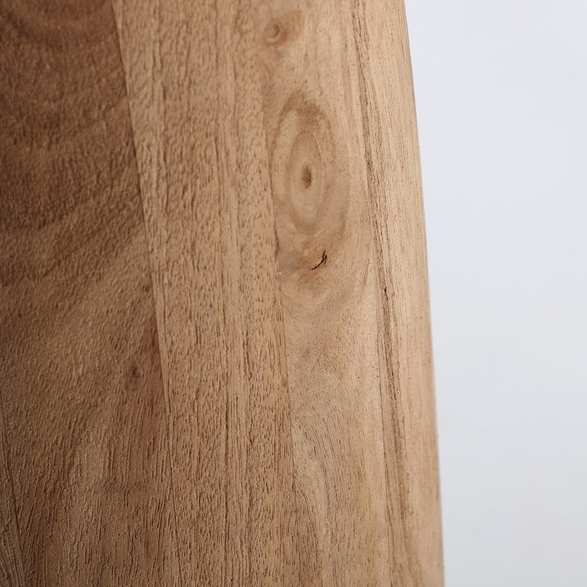 Mesa auxiliar Breil — Madera de mango marrón claro
