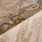 Mesa auxiliar Catheka — Onix beige