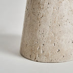 Mesa auxiliar Motrus — Travertino crema