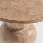 Mesa auxiliar Rimini — Madera de mango marrón