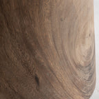 Mesa auxiliar Rimini — Madera suar marrón