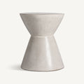 Mesa auxiliar Telfs — Cemento gris